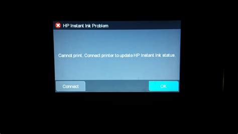 update hp instant ink status.
